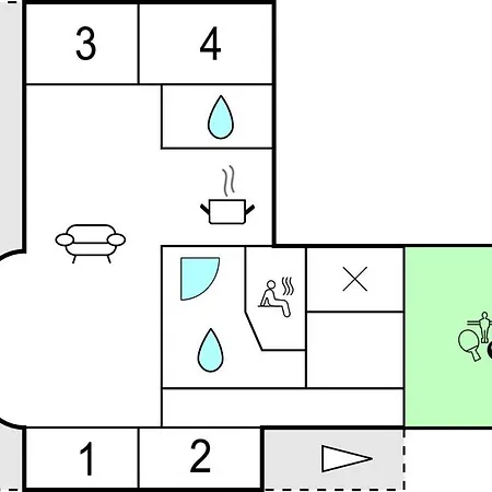 Four-bedroom In Prázdninový dům *
